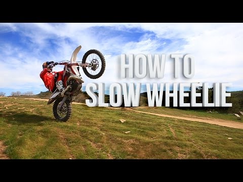 Technique du wheeling enduro par Geoff Aaron