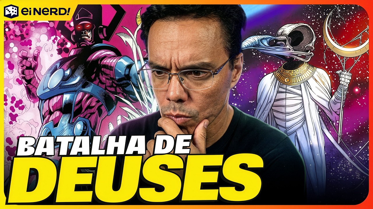 GALACTUS VS KHONSHU! QUEM É A ENTIDADE MAIS FORTE?