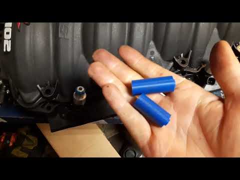 Drilling a FAST LSXR 102 Intake for direct port nitrous the cheap way!