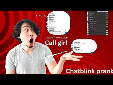 Chatblink prank || new dating sites 😲😲 || prank video #omegle #prank