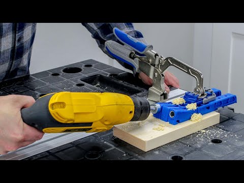 So verwenden Sie eine Kreg Pocket Hole Jig 320