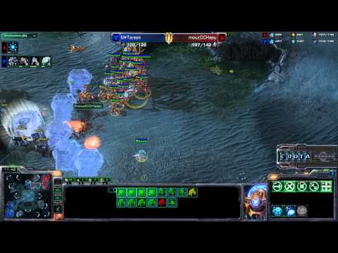 mouz CC Hasu (P) vs Tarson (T) - G1 - StarCraft 2 - SC1821