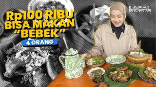Rp100 Ribu Makan Bebek untuk 4 Orang, Sensasi Kuliner Tradisional dengan View Sawah di Karanganyar
