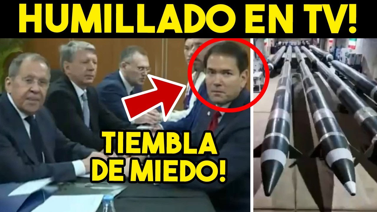 CASI LLORA EN VIVO! RUSIA DEJA PETRIFICADO A EEUU EN CUMBRE. IRAN DESTROZA RESERVA ARMAS.