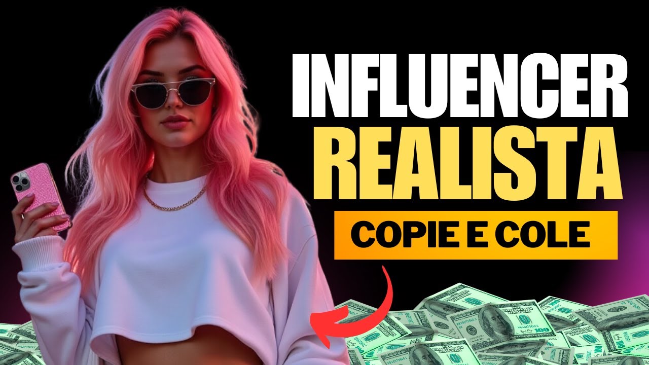 COMO CRIAR UMA INFLUENCIADORA DIGITAL POR IA (Passo a passo completo)