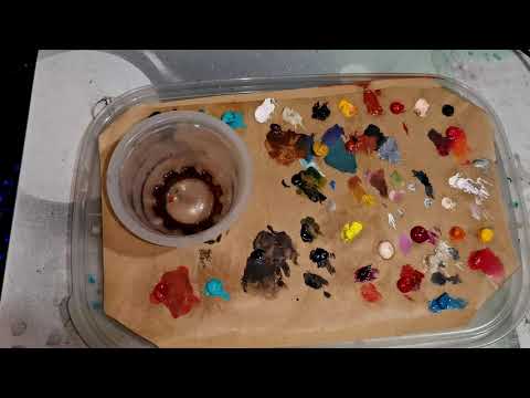 Warhammer in Oils - Possibly the best Oil Paint Palette for Miniature painting
