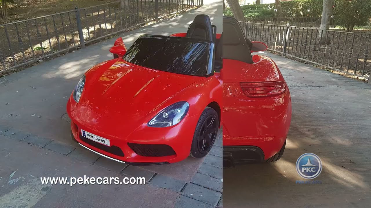 Watch Coche eléctrico para niños Deportivo Pekecars XL Now Coche eléctrico para niños Deportivo Pekecars XL