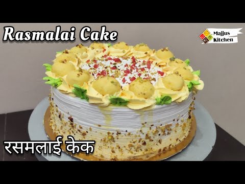 Rasmalai cake | Christmas special | yummy and tasty by Tejashri on Majjus kitchen | cakes recipe