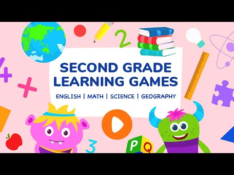 2nd Grade Kids Learning Games Video