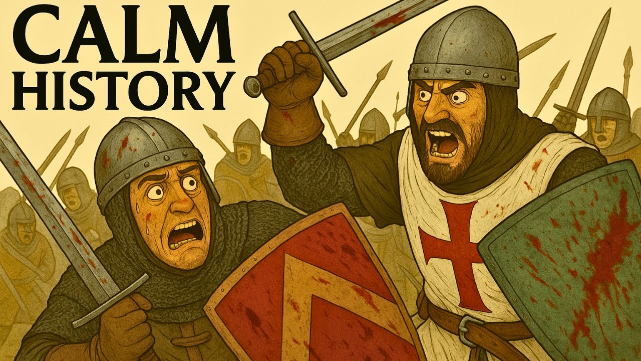 The BRUTAL Life of Medieval Knights on the Battlefield | Boring History for Sleep