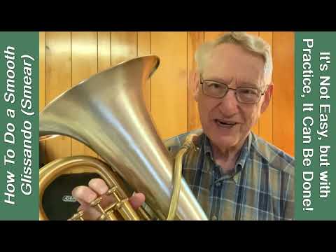 Euphonium: How to Do a Smooth Glissando (Smear) with the Half-Valve Technique, With Examples