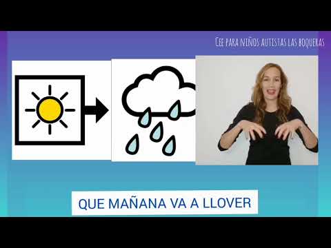 Canción "Y LLOVERÁ" pictografiada y signada