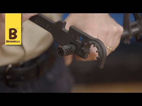 Quick Tip: How to Change a muzzle device on an AR style rifle.