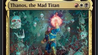 MTG Horse Thanos Commander Deck Rough Draft