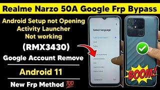 Download lagu Realme Narzo 50A Android 11 Frp Bypass | Realme RMX3430 Google Frp Bypass Remove Easy Solution mp3