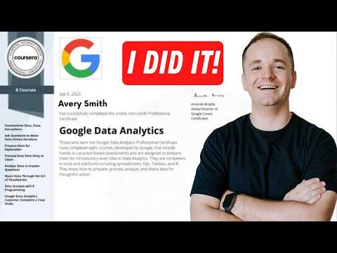 I Landed an $80k Data Analyst Job After The Data Analytics Certificate