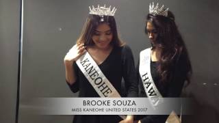 Miss Kaneohe United States 2017 Brooke Souza
