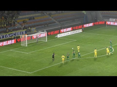 Дзмітрый Дудар адбівае пенальці / БАТЭ - Нёман / 28.09.2019