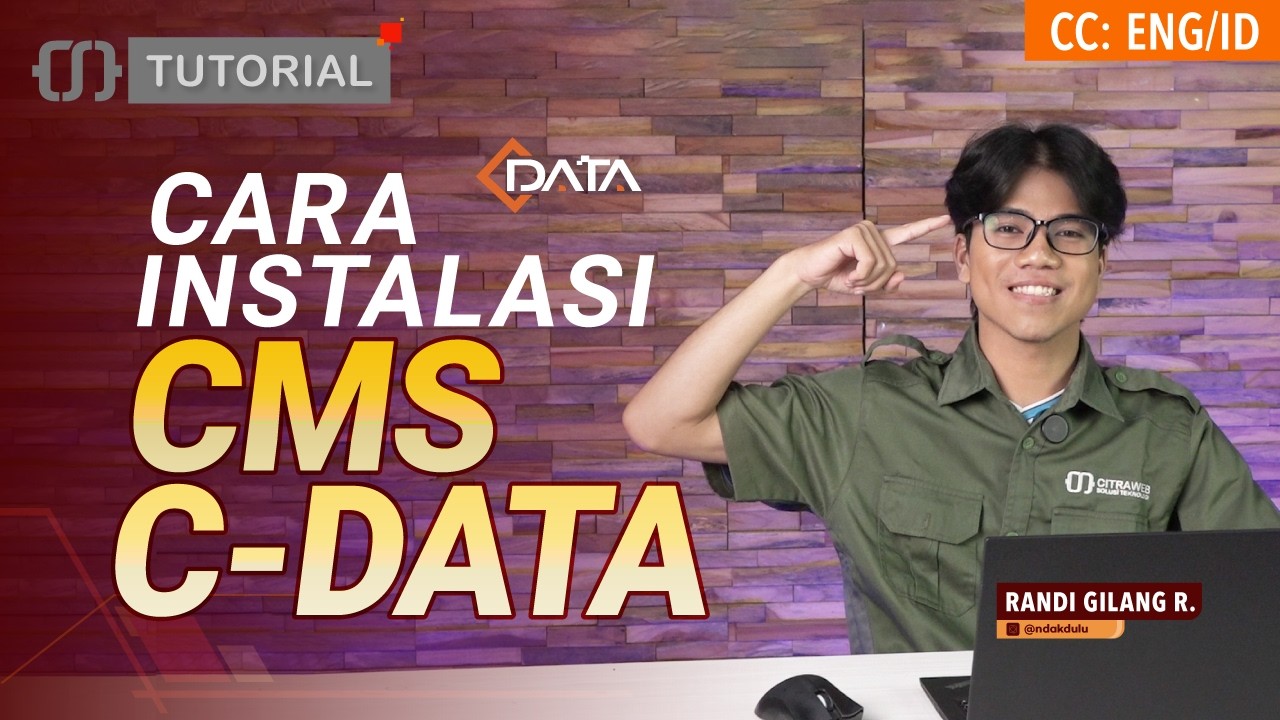 How to Install CMS C-DATA - CITRAWEB TUTORIAL [ENG SUB]