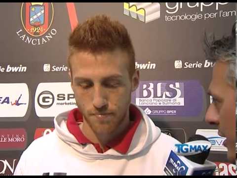 Virtus Lanciano-Ternana 1-1, parla Daniele Rosania