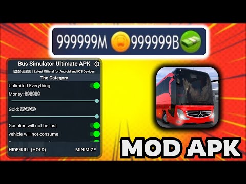 Bus Simulator Ultimate MOD APK 2025  - Unlimited Money & All Buses Unlocked iOS & Android Hack