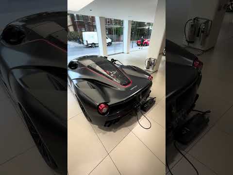 Yet another stunning LaFerrari Aperta in London  #ferrari #laferrari #hypercar #amazingcars #shorts