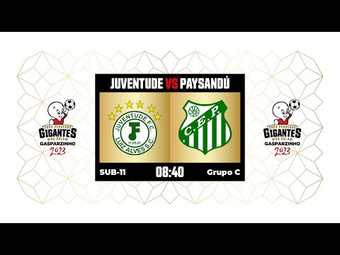 Juventude FC 0x3 Paysandú | SUB-11 | Copa Gasparzinho