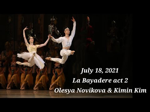 La Bayadere act 2 Olesya Novikova Kimin Kim An Artistic Evening with Kimin Kim in 2021