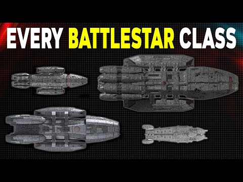 Every BATTLESTAR Class In Battlestar Galactica Explained!