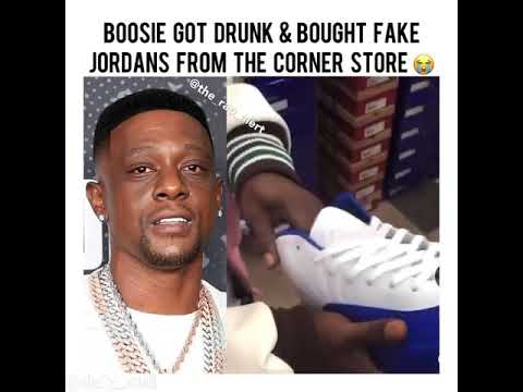 Damn #Boosie got drunk and bought fake Jordan’s from the corner store 🤦‍♂️🤣😂😂😲👀💥💯