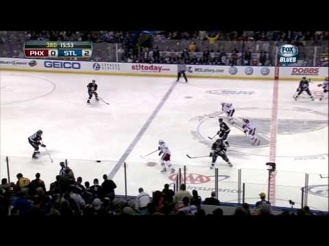 Alex Steen goal 2-0 Mar 14 2013  Phoenix Coyotes vs St. Louis Blues NHL Hockey