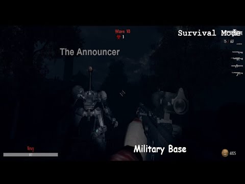 Slendytubbies 3 Remaster HD - Survival Mode | Military Base