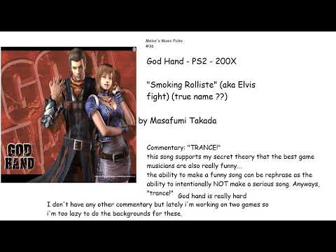 melos's vgm picks 036 - God Hand - Smoking A Roll (by Masafumi Takada)