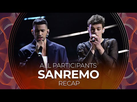 Sanremo 2022 (Italy) | All Participants | RECAP