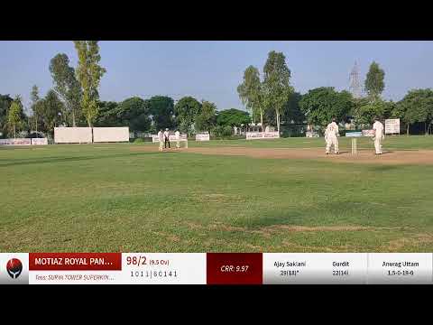 Live Cricket Match | MOTIAZ ROYAL PANTHERS vs SURYA TOWER SUPERKINGS | 05-Sep-21 06:50 AM 20 overs |