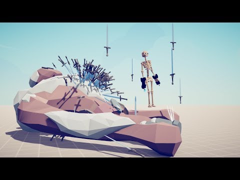 THE DARK SKELETON vs EVERY UNIT - Totally Accurate Battle Simulator TABS