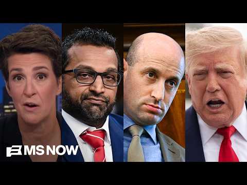 Maddow: Patel picks a bad time to get petty with counterterrorism