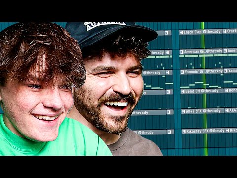 My 17 Year Old SON Teaches Me How To Make A BEAT !