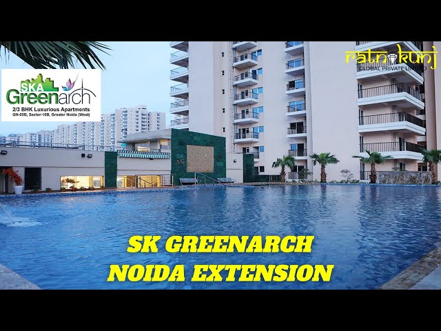 2 BHK flat properties available for sale in SKA Greenarch at Techzone 4 Greater Noida