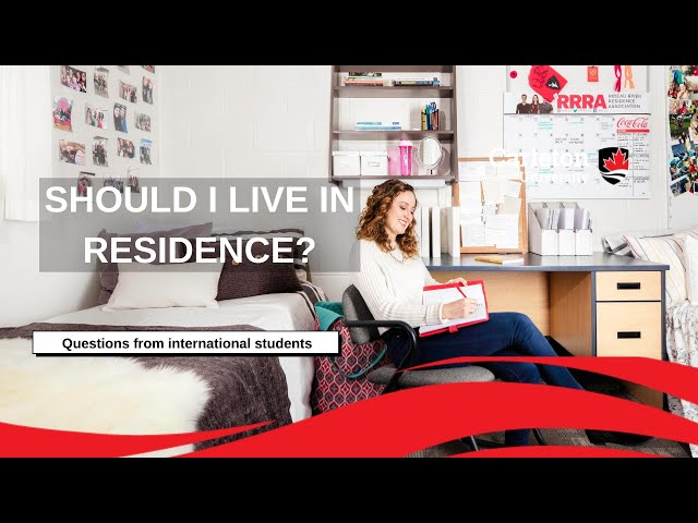 Watch Video: Should I live in residence? (International)