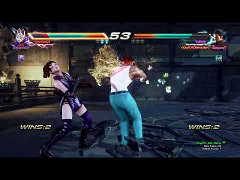 TEKKEN™7 Kunimitsu vs Strong Kazuya, Dont let kuni trap you at whe wall