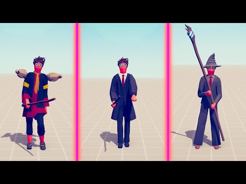 EVOLUTION OF HARRY POTTER - Totally Accurate Battle Simulator TABS
