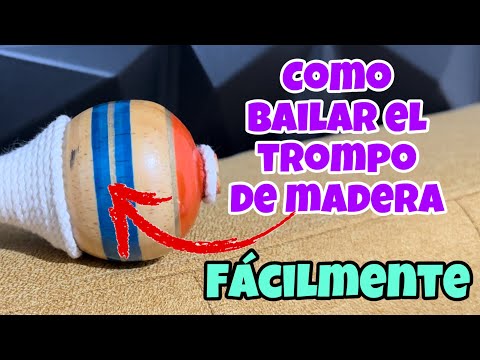 How to dance the wooden top easily / how to dance the top / comet tops / trick top
