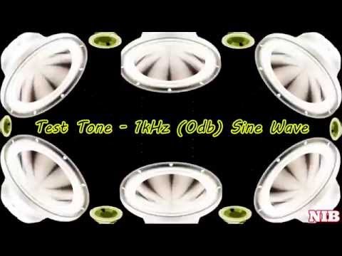 NIB - Test Tone - 1kHz (0db) Sine Wave