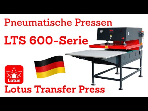 LTS 600-Serie - ChromaLuxe Demonstration | Pneumatische Pressen | Lotus Transfer Press Solutions