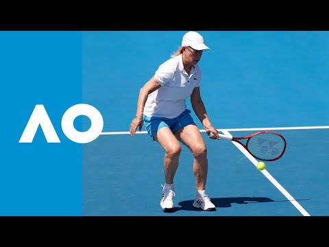 Hantuchova/Navratilova v Fernandez/Schett match highlights (3R) | Australian Open 2019