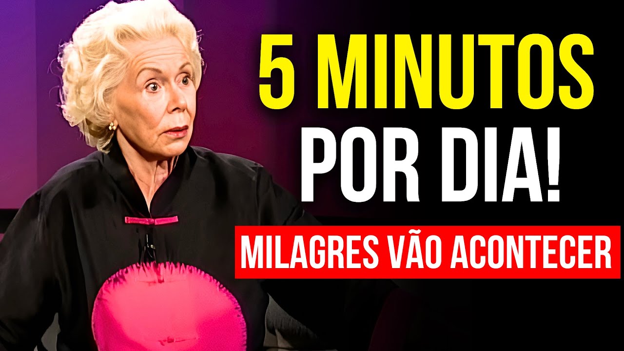 RECRIE SUA VIDA COM APENAS 5 MINUTOS POR DIA - Lei da Atração, Louise Hay