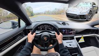 2026 Porsche Panamera 4 E-Hybrid: POV Drive, Walkaround and ASMR