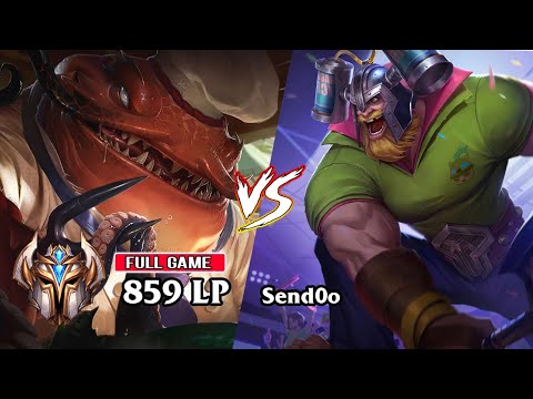 [EUW] CHALLENGER TAHM KENCH ''NOARMWHATLEY'' vs CHALLENGER OLAF ''SEND0O'' - TopLane Kingdom
