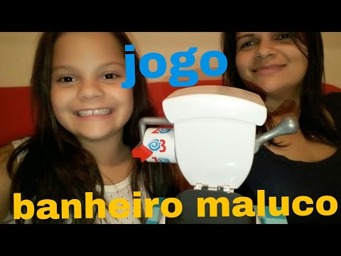 Jogando o jogo banheiro maluco com a minha mãe